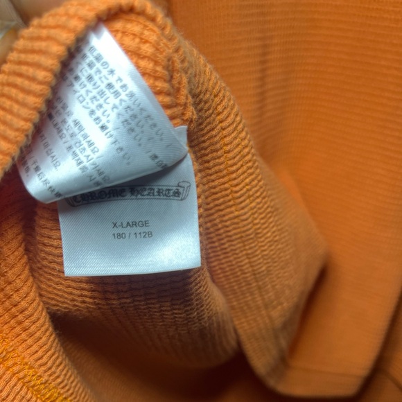 Chrome Hearts Matty Boy Link Orange Thermal Long sleeve - Picture 4 of 7